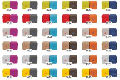 Cuburi Magnetice JollyHeap® - MINI 24 blocuri 2 forme