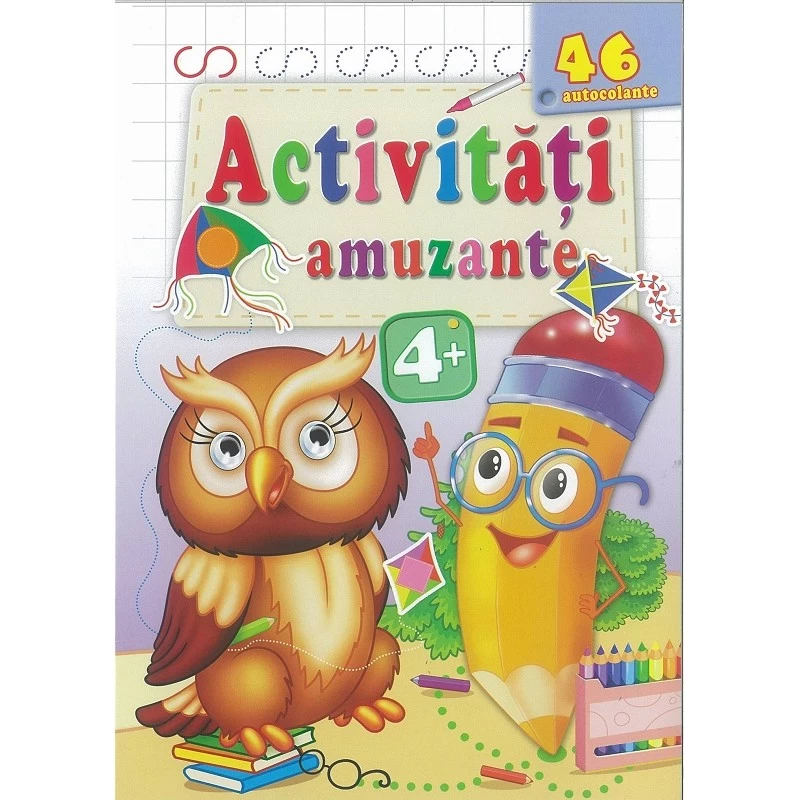 Activitati amuzante. Bufnita