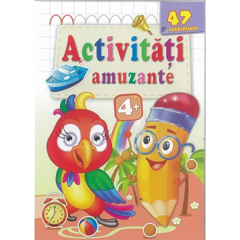 Activitati amuzante. Papagalul