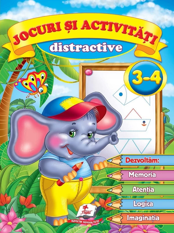 Jocuri si activitati distractive 3 - 4 ani 