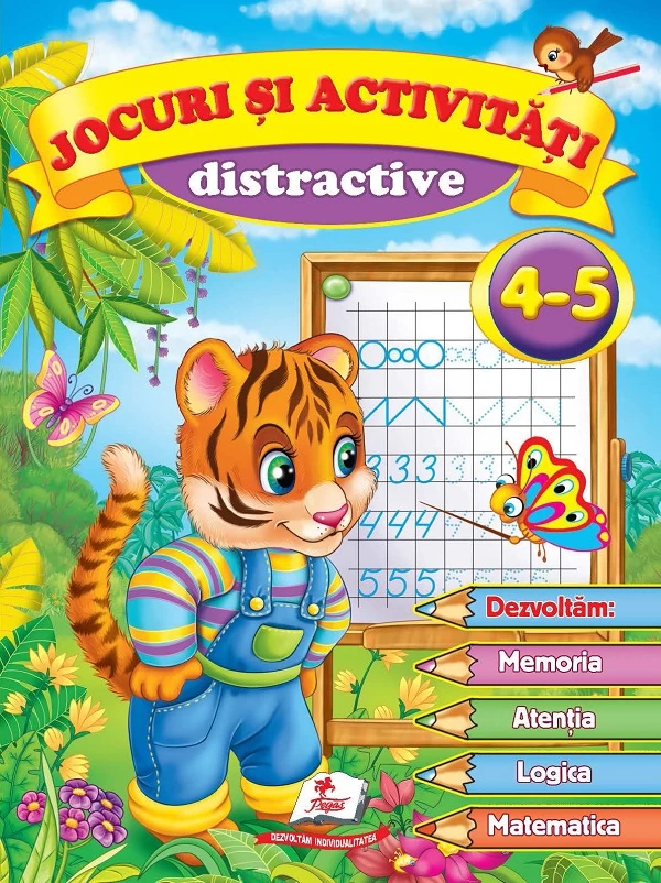 Jocuri si activitati distractive 4 - 5 ani 