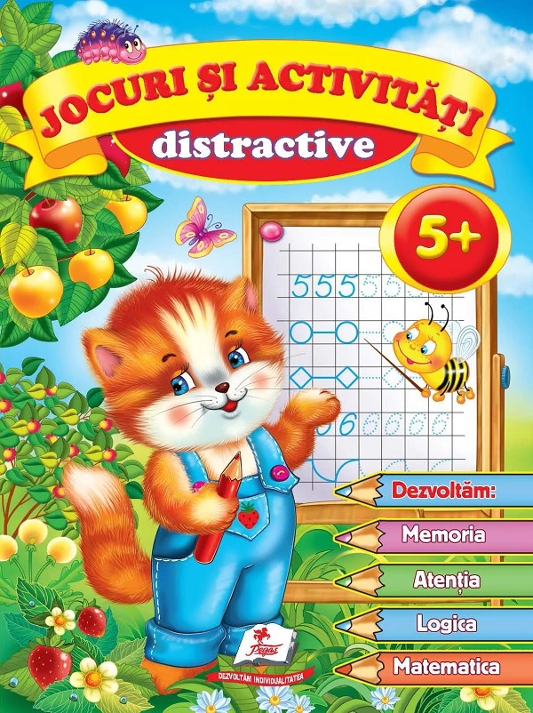 Jocuri si activitati distractive 5+ ani 