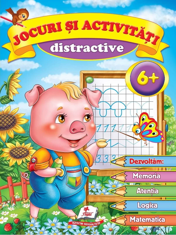 Jocuri si activitati distractive 6+ ani 