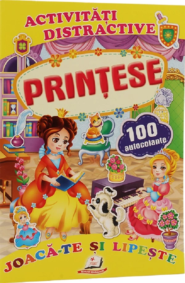 Activitati distractive: Printese + 100 autocolante 