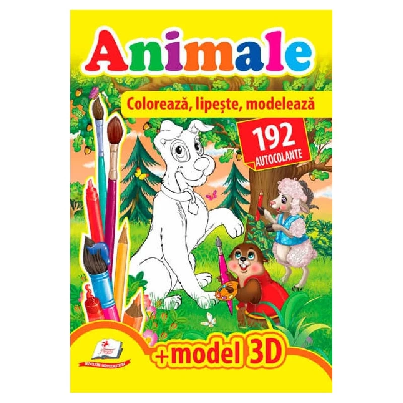 Animale + 192 autocolante 