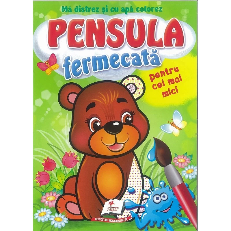 Pensula fermecata pentru cei mici. Ursuletul