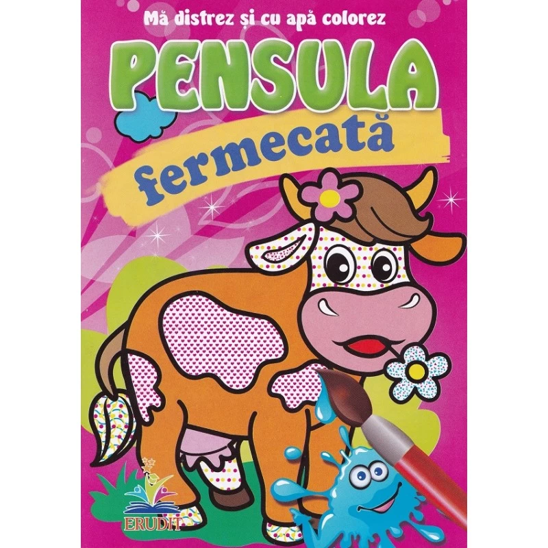 Pensula fermecata pentru cei mici. Vacuta