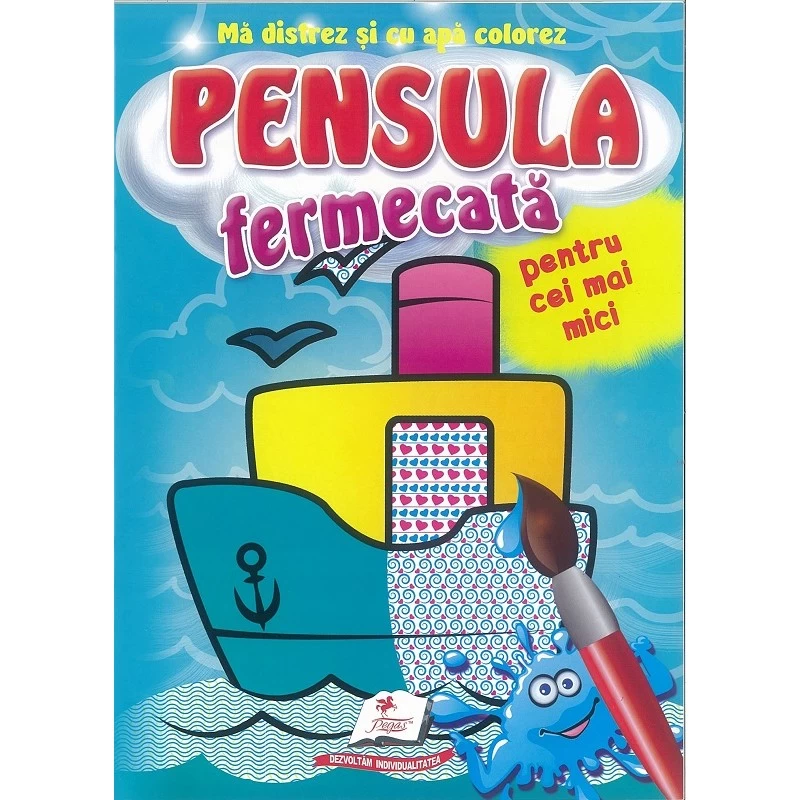 Pensula fermecata pentru cei mici. Vaporas