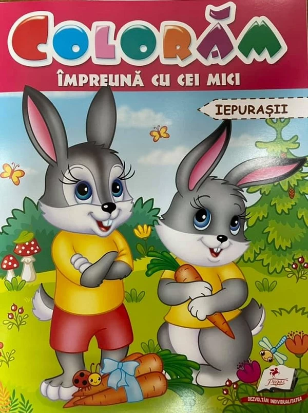 Coloram impreuna cu cei mici. Iepurasii 