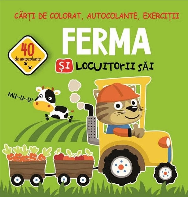 Ferma si locuitorii sai - 40 de autocolante