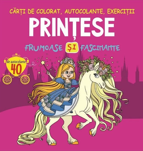 Printese frumoase si fascinante  - 40 de autocolante
