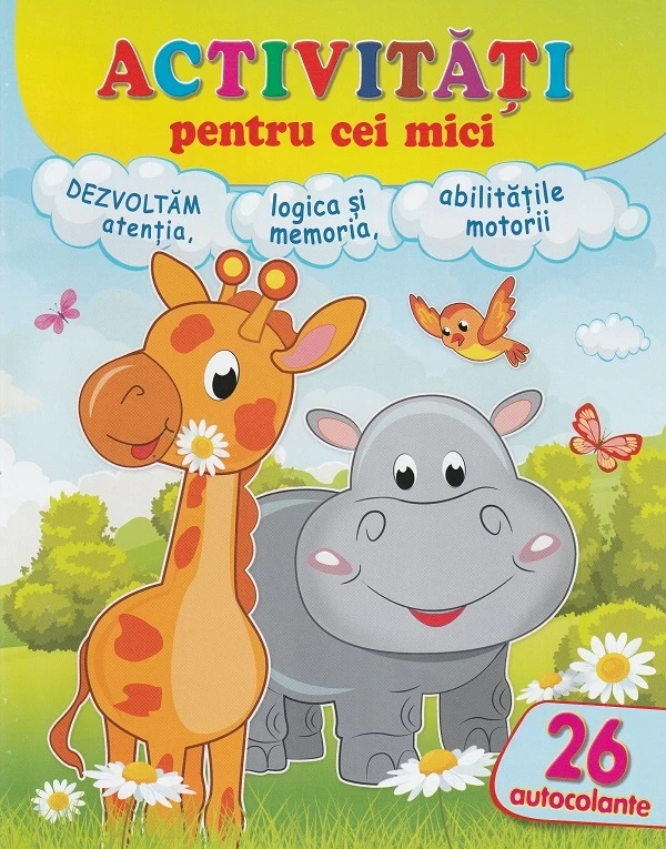 Girafa + 26 autocolante 