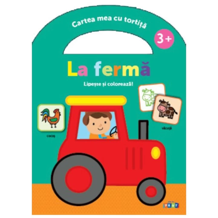 La ferma 3+, lipeste si coloreaza!