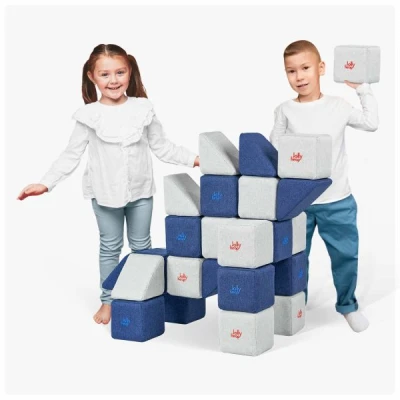 Cuburi Magnetice JollyHeap® - MINI 24 blocuri 2 forme