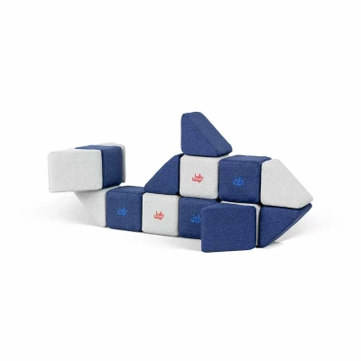 Cuburi Magnetice JollyHeap® - MINI 24 blocuri 2 forme