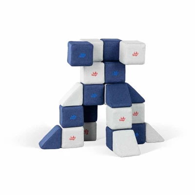 Cuburi Magnetice JollyHeap® - MINI 24 blocuri 2 forme